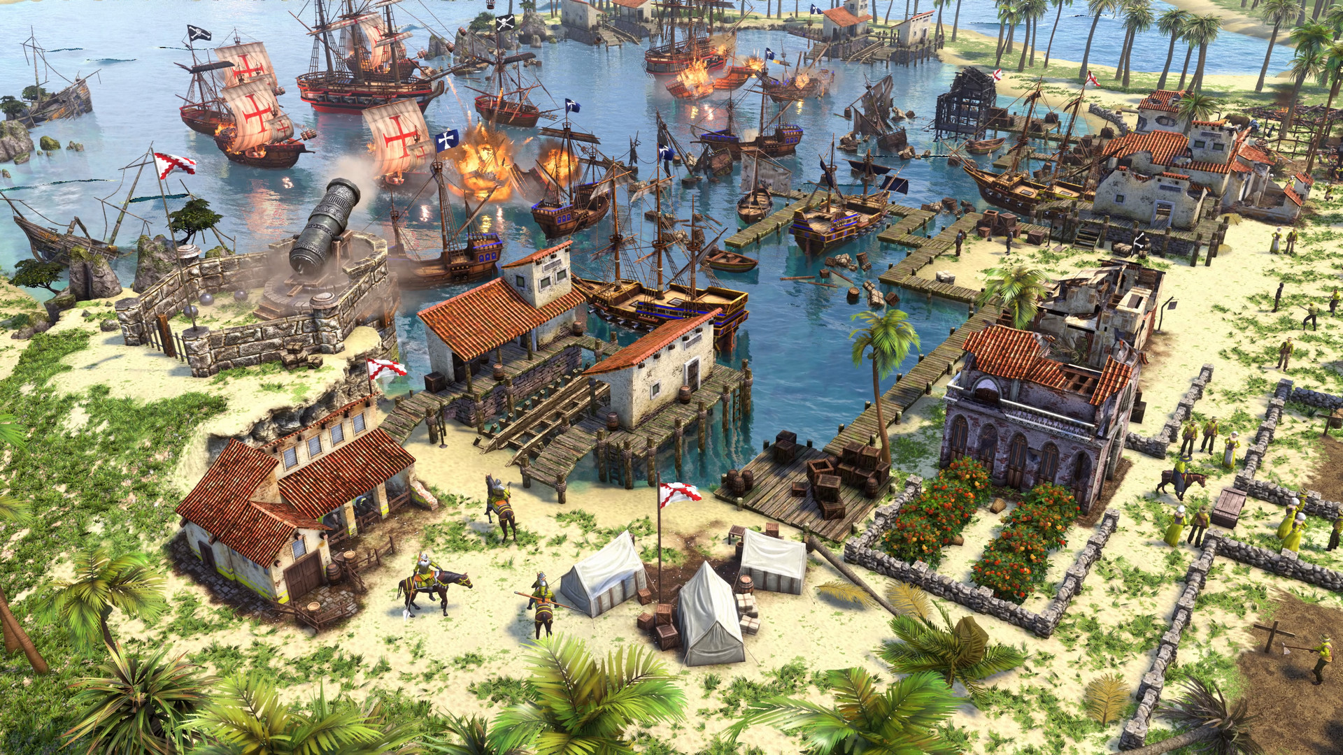 Age of Empires III Definitive Edition - Caribbean Base